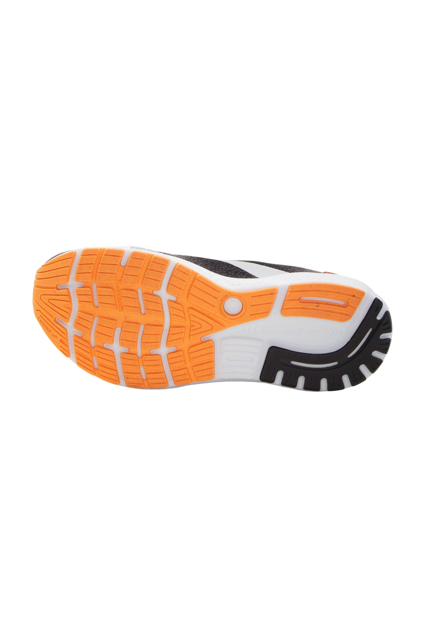 Brooks Ghost 16 Herren Laufschuhe - Schwarz/Orange