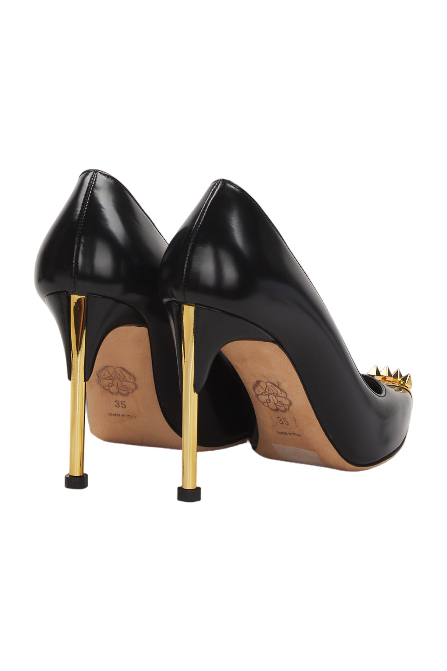 Alexander Mcqueen High Heels Size 35 Schwarz