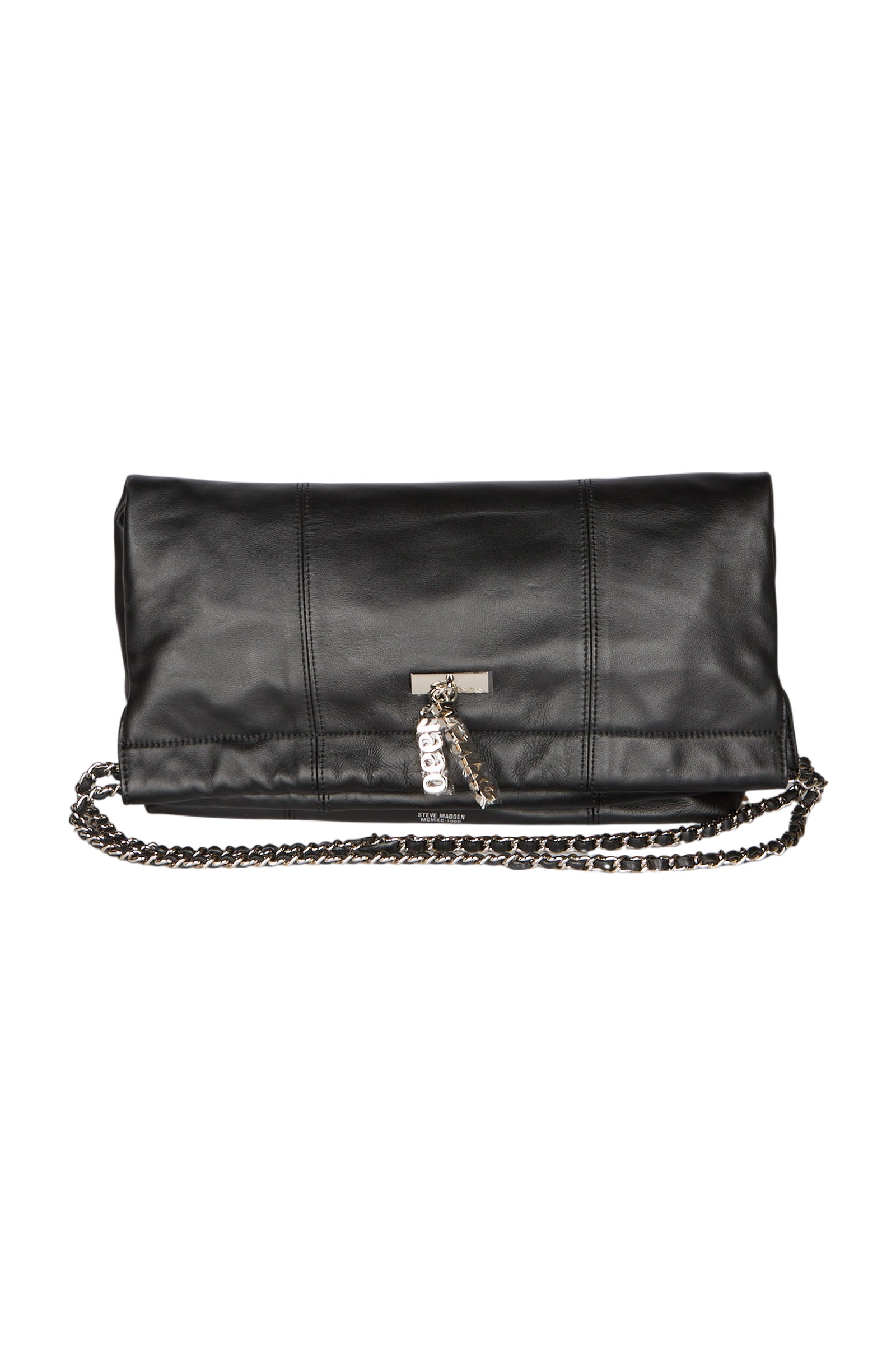 Steve Madden Blyn Clutch Umhängetasche - Schwarz Samt