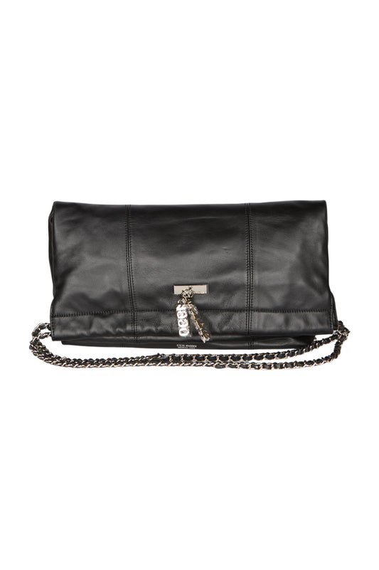 Steve Madden Blyn Clutch Umhängetasche - Schwarz Samt