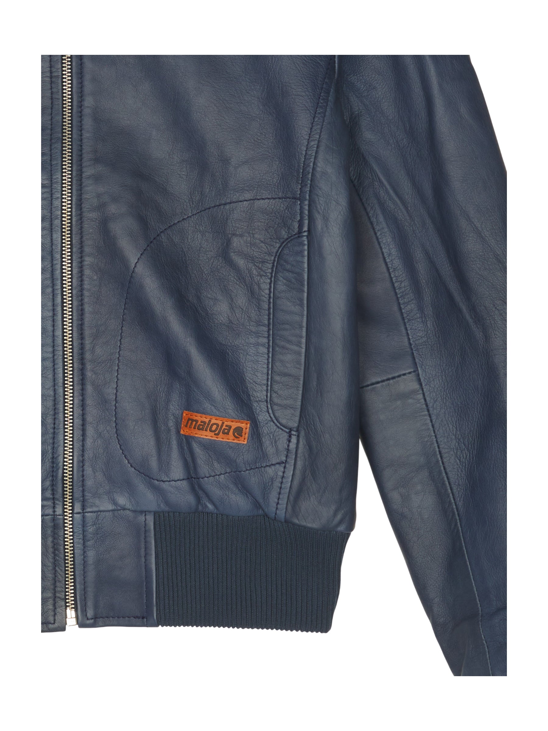 Habli BabliM. Snow Leather Jacket