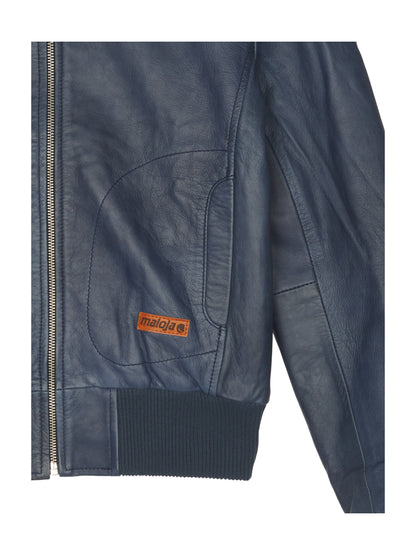 Habli BabliM. Snow Leather Jacket