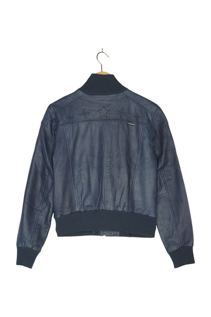 Habli BabliM. Snow Leather Jacket