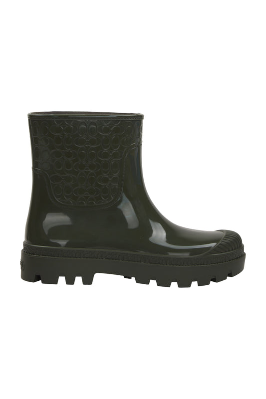 Coach Gummistiefel Size 40.5 Grün 