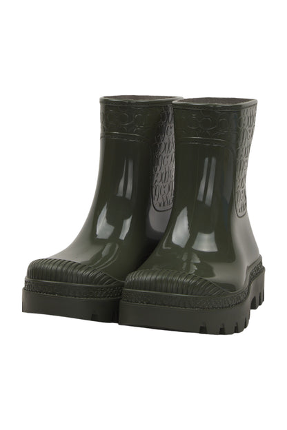 Coach Gummistiefel Size 40.5 Grün 