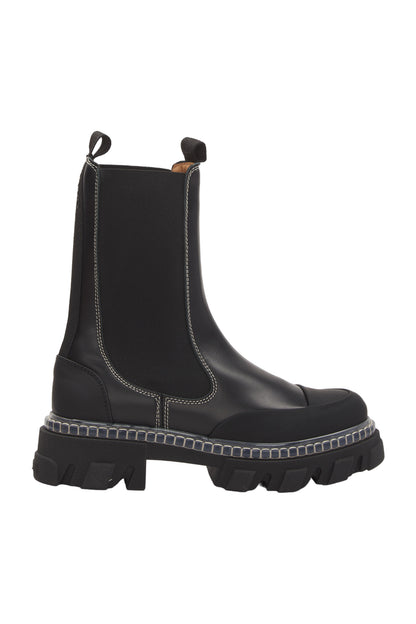 Ganni Ankle Boots Size 39 Schwarz 