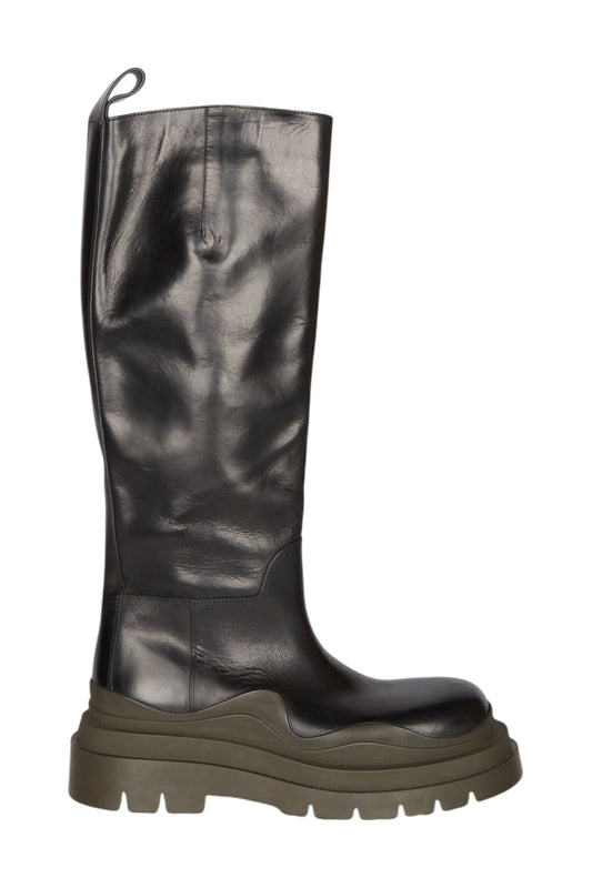 Bottega Veneta Lederstiefel Tire Boots 