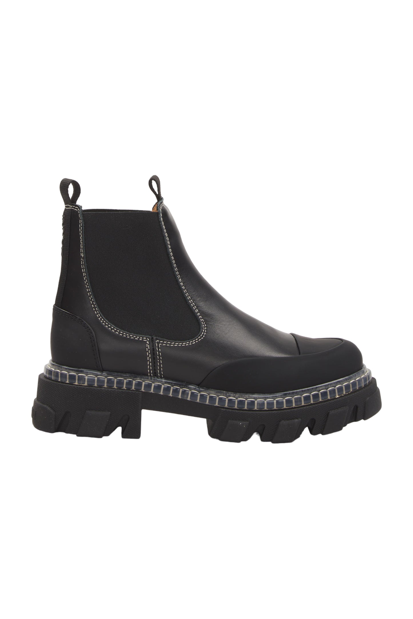 Ganni Ankle Boots Size 38 Schwarz 