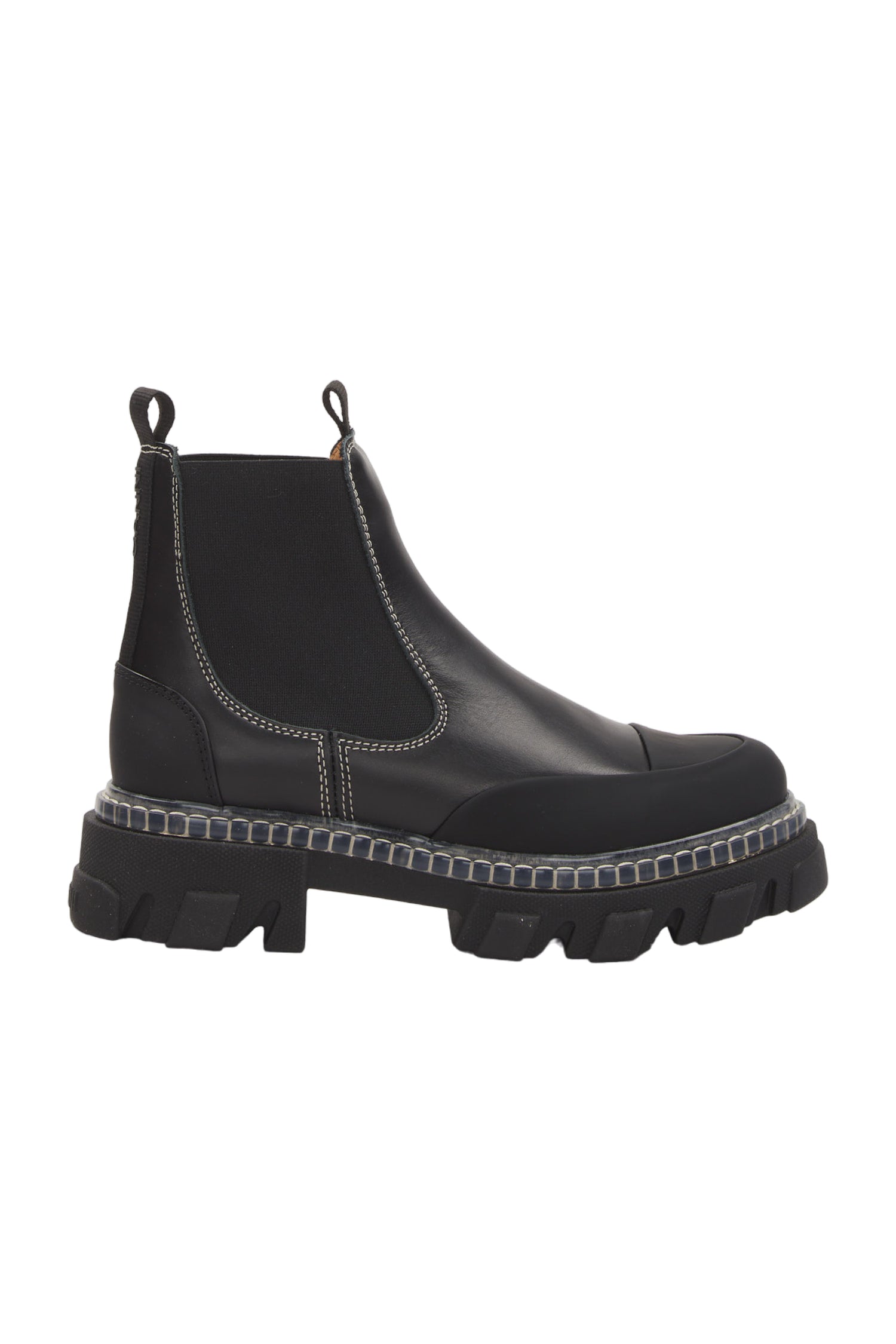 Ganni Ankle Boots Size 38 Schwarz 