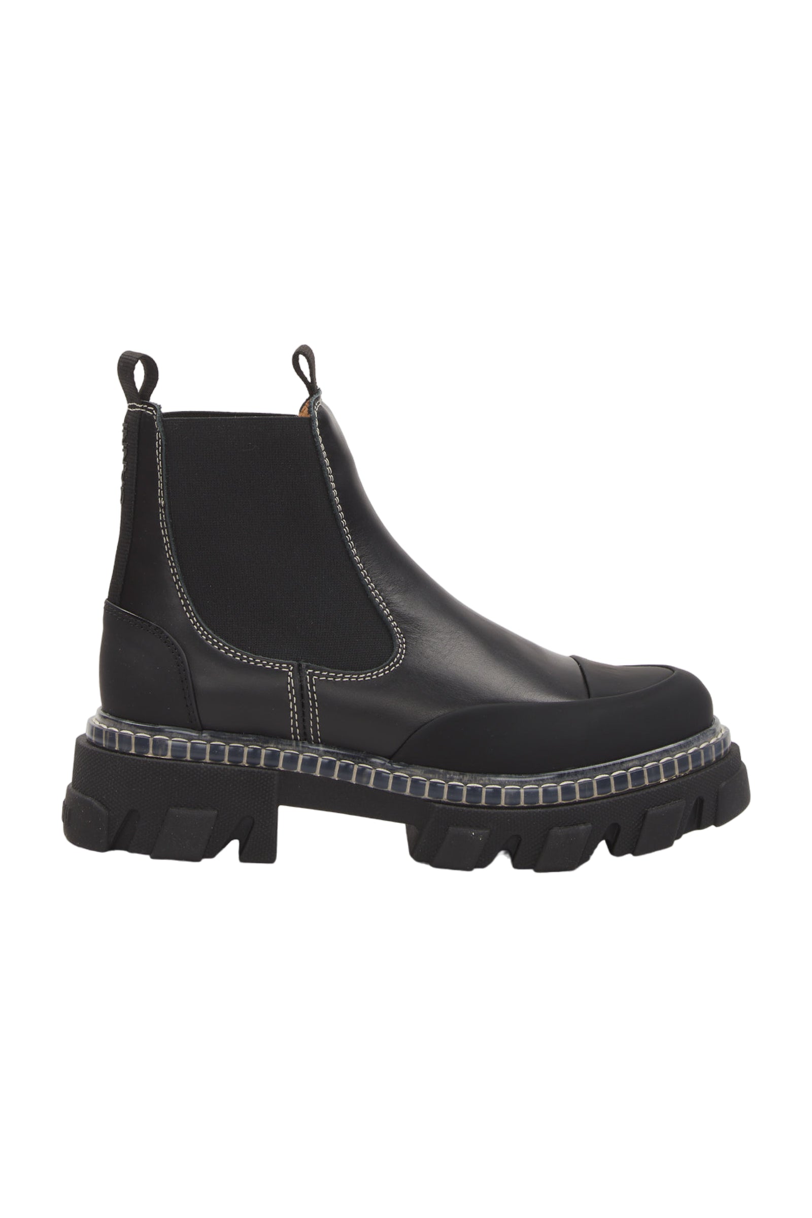 Ganni Ankle Boots Size 38 Schwarz 