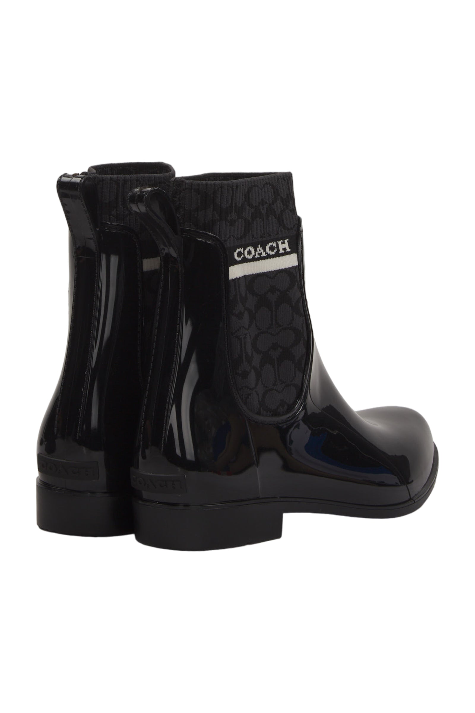 Coach Ankle Boots Size 40.5 Schwarz 