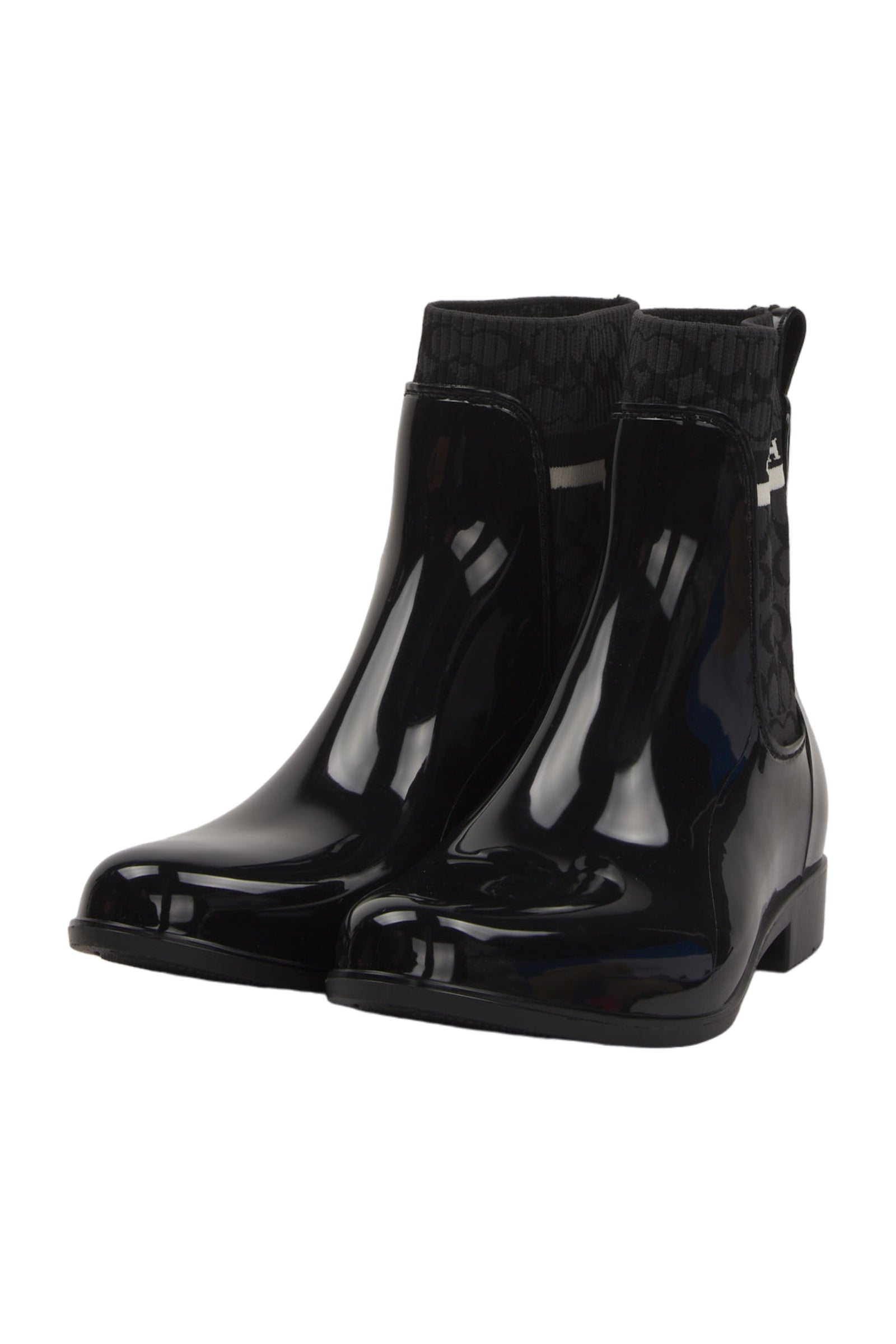 Coach Ankle Boots Size 40.5 Schwarz 