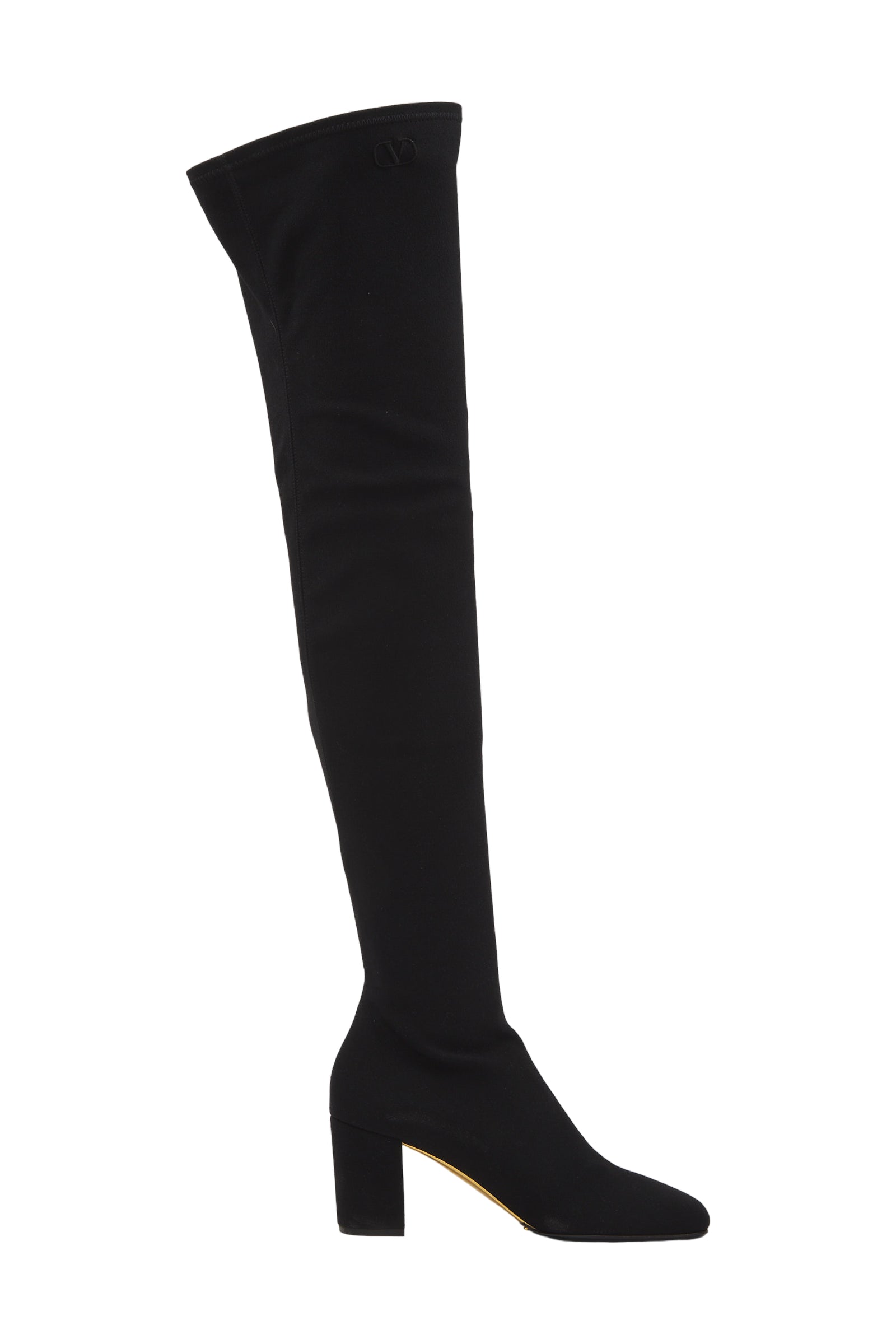 Valentino Garavani Overknees Size 36 Schwarz 