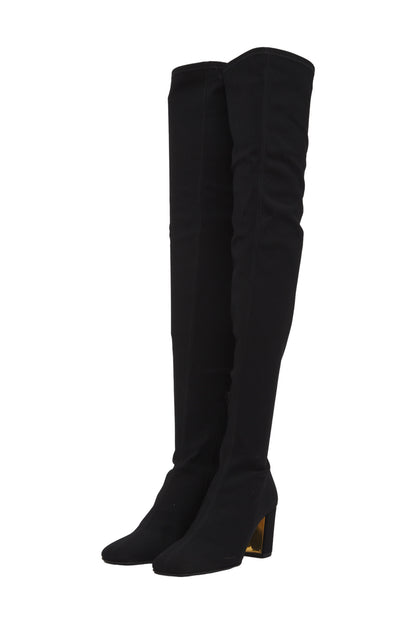 Valentino Garavani Overknees Size 36 Schwarz 