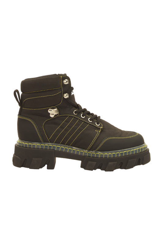 Ganni Schnürstiefeletten Size 37 Schwarz 