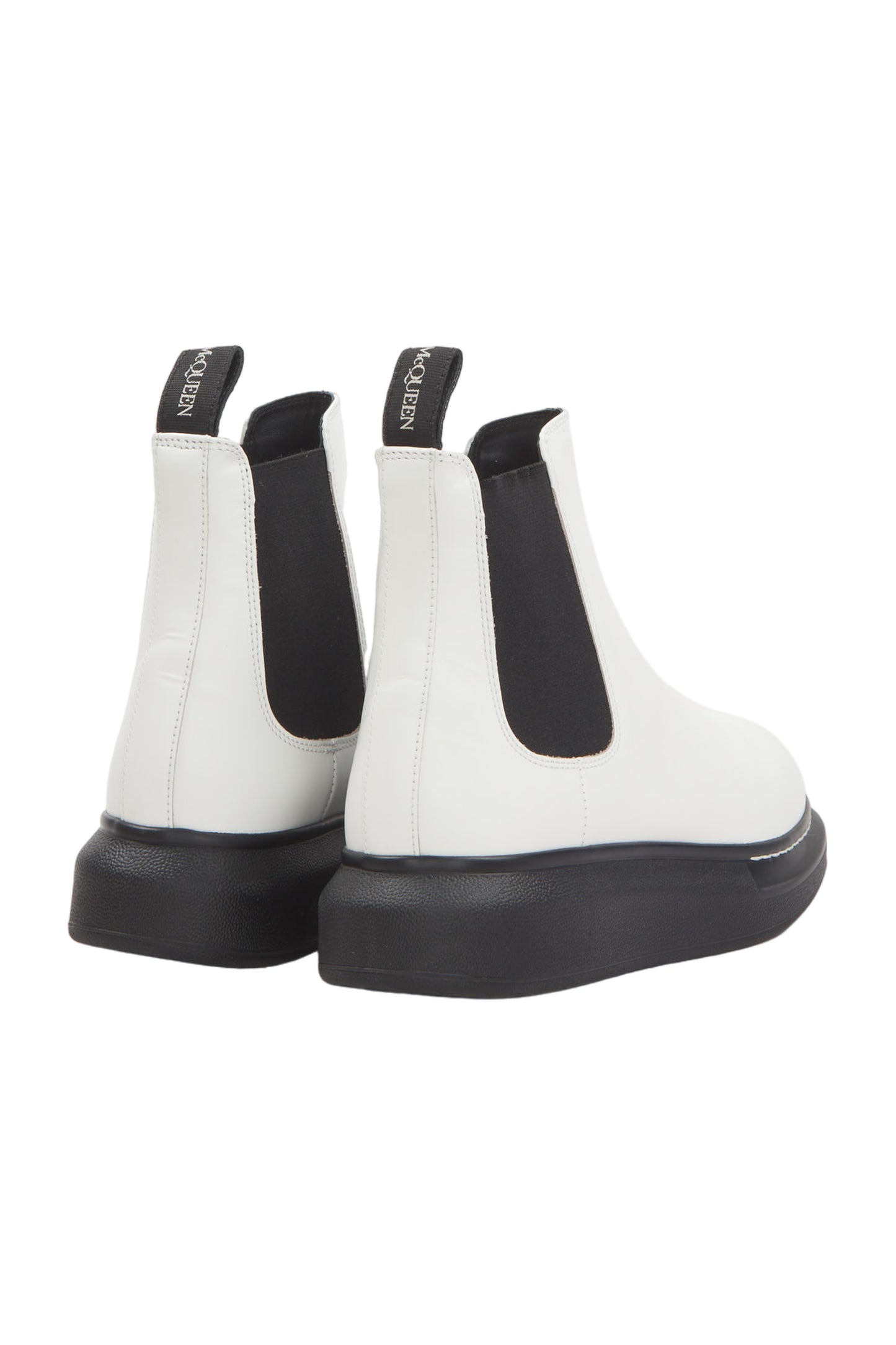 Alexander Mcqueen Stiefeletten Size 38 Weiß 