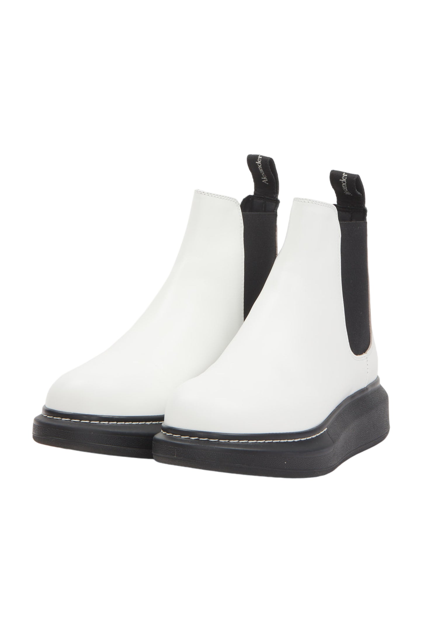 Alexander Mcqueen Stiefeletten Size 38 Weiß 