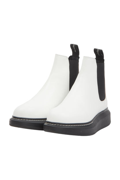 Alexander Mcqueen Stiefeletten Size 38 Weiß 