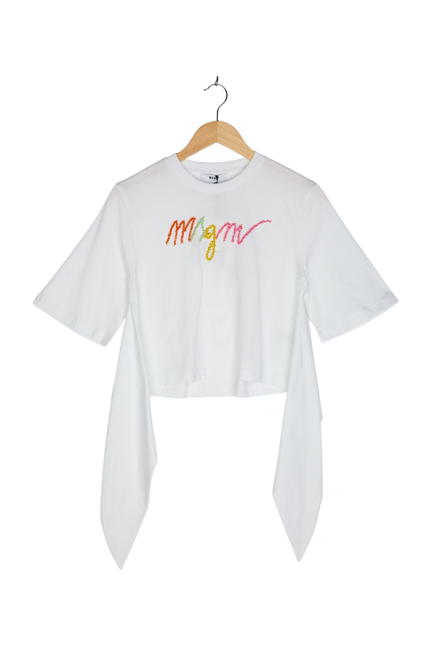 MSGM T-Shirt Top Schleife