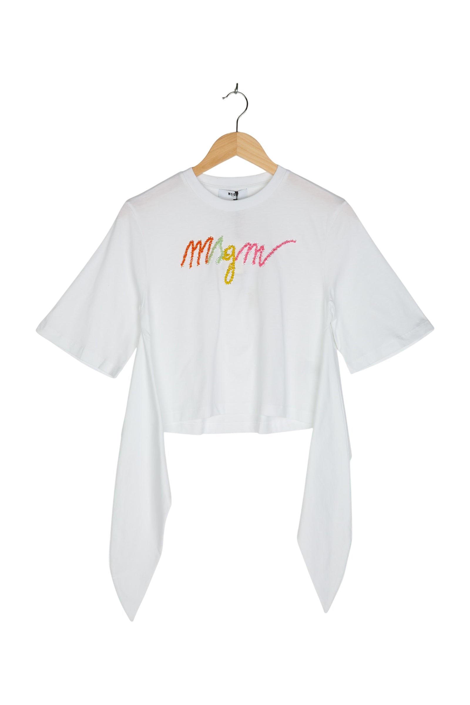 MSGM T-Shirt Top Schleife