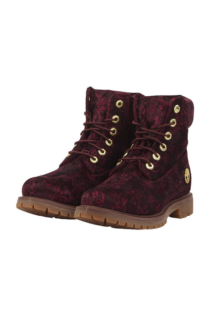 Timberland Schnürstiefeletten Size 38 Pink 