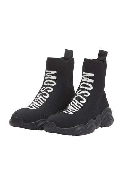 Moschino Sneakers Size 39 Schwarz 
