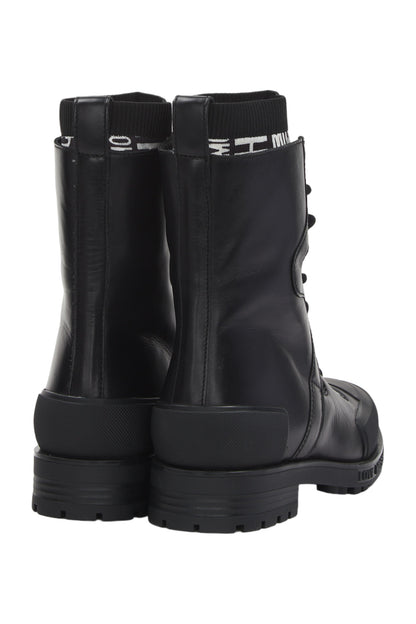 Love Moschino Schnürstiefeletten Size 38 Schwarz 