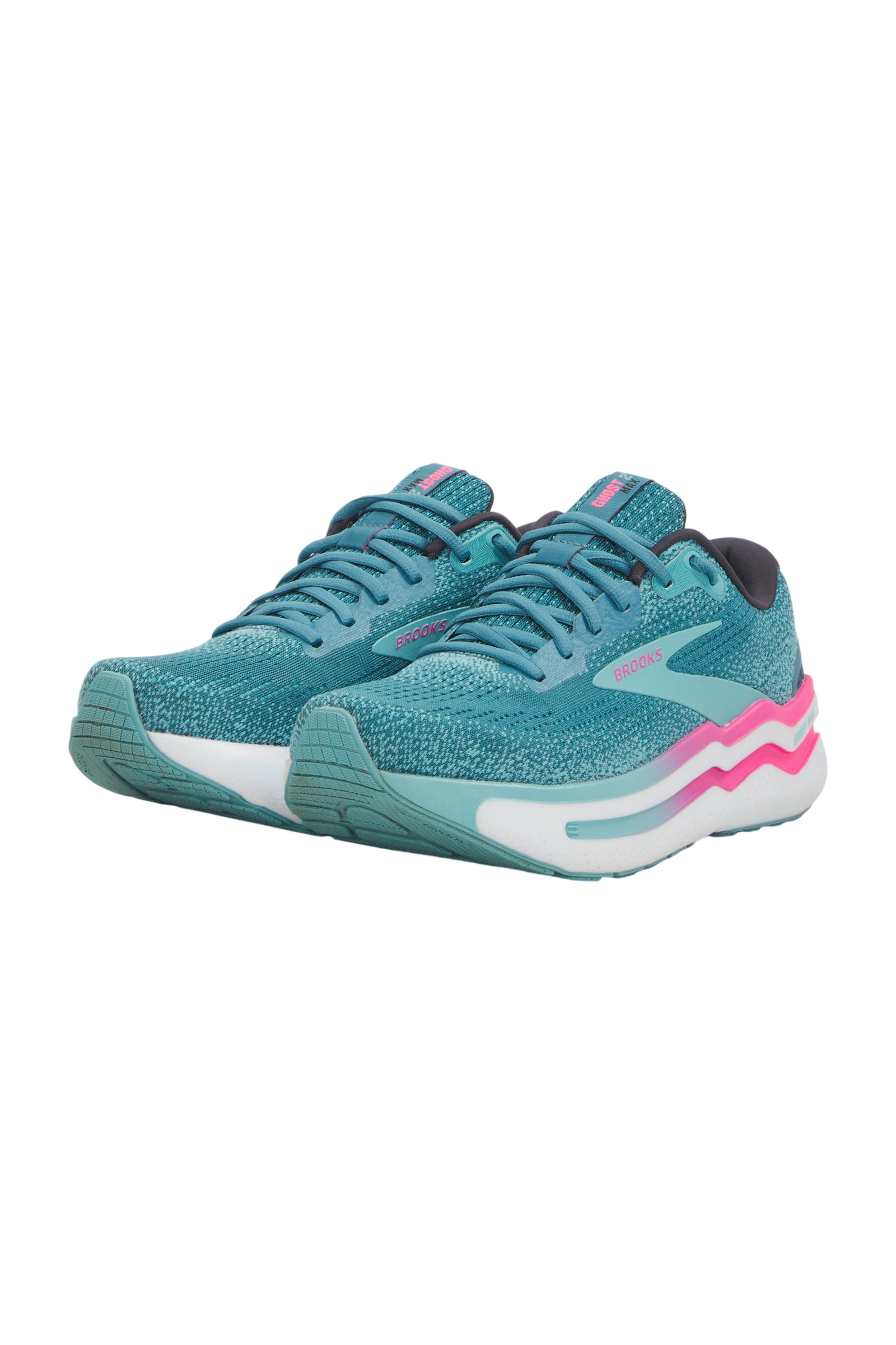 Brooks Damen Ghost Max 2 Laufschuhe - Türkis/Blau