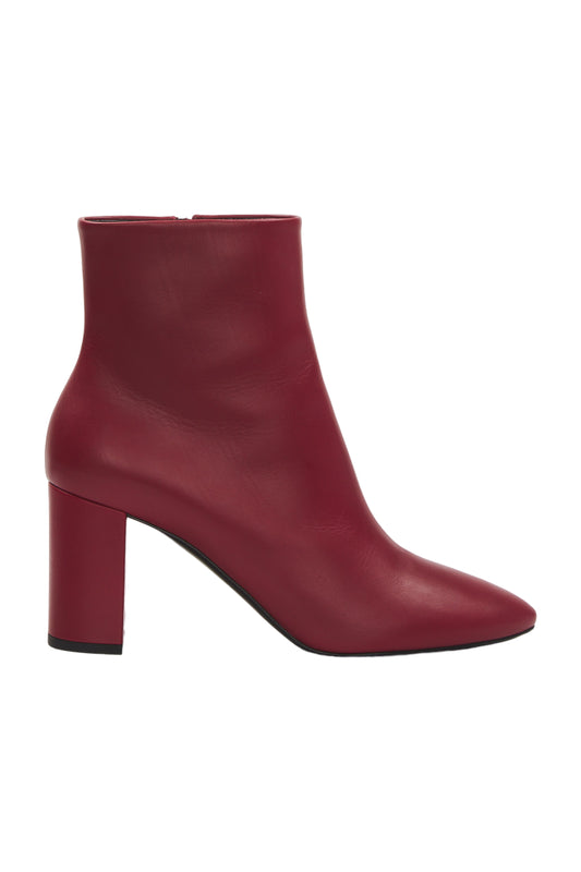 Saint Laurent Ankle Boots Size 40 Rot 