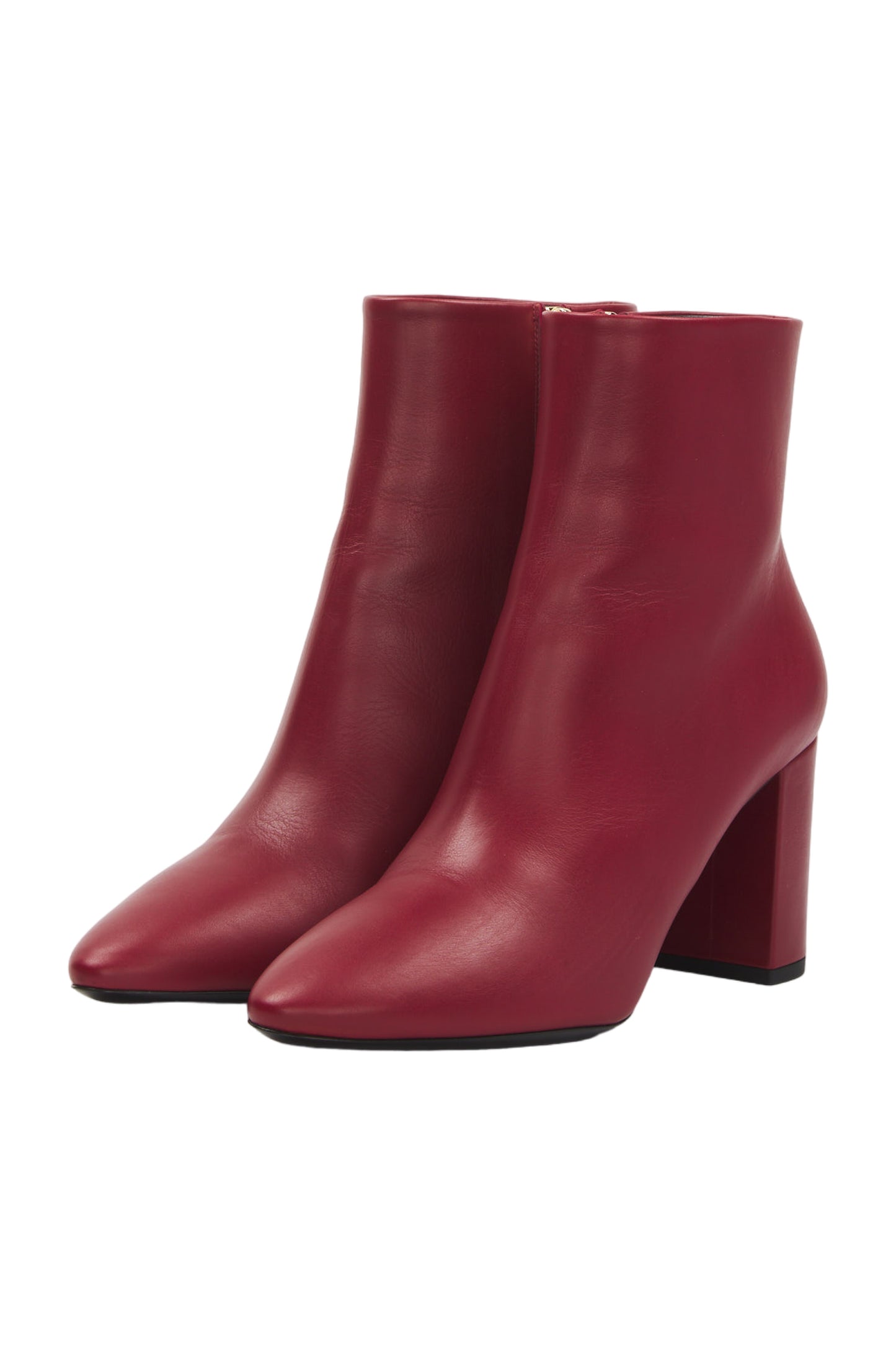 Saint Laurent Ankle Boots Size 40 Rot 