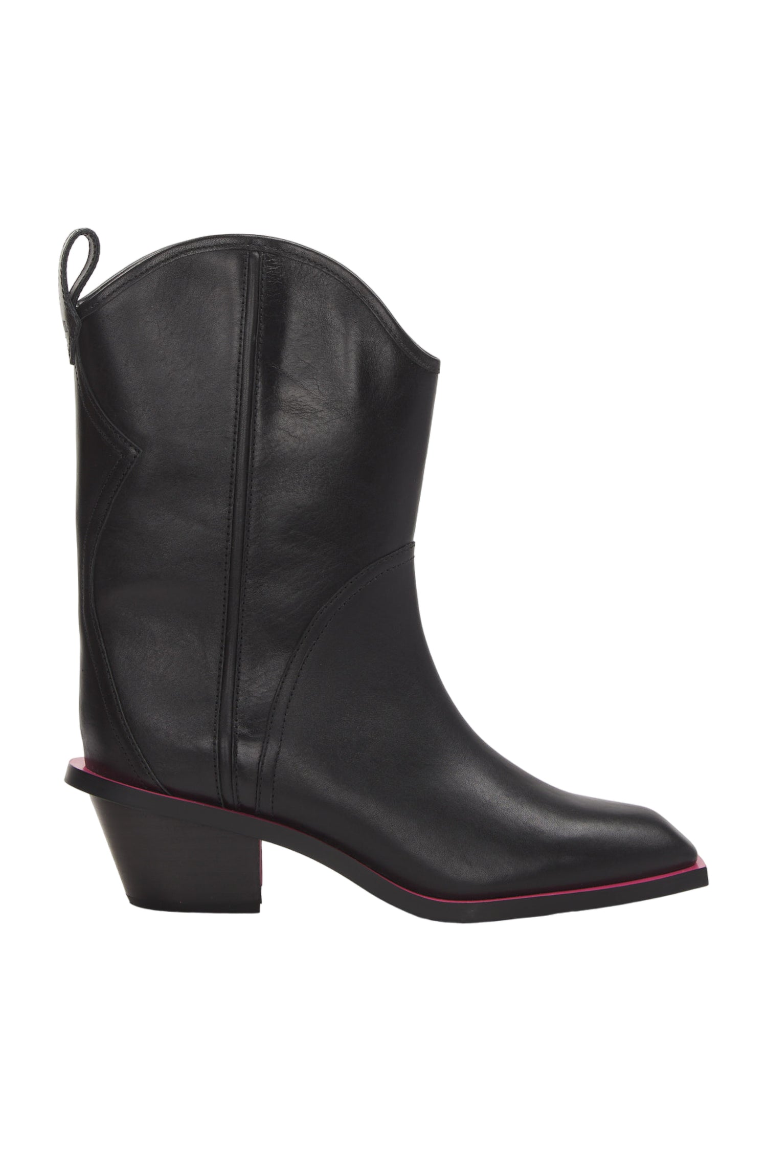 Msgm Stiefel Cowboy Boots Size 39 Schwarz 