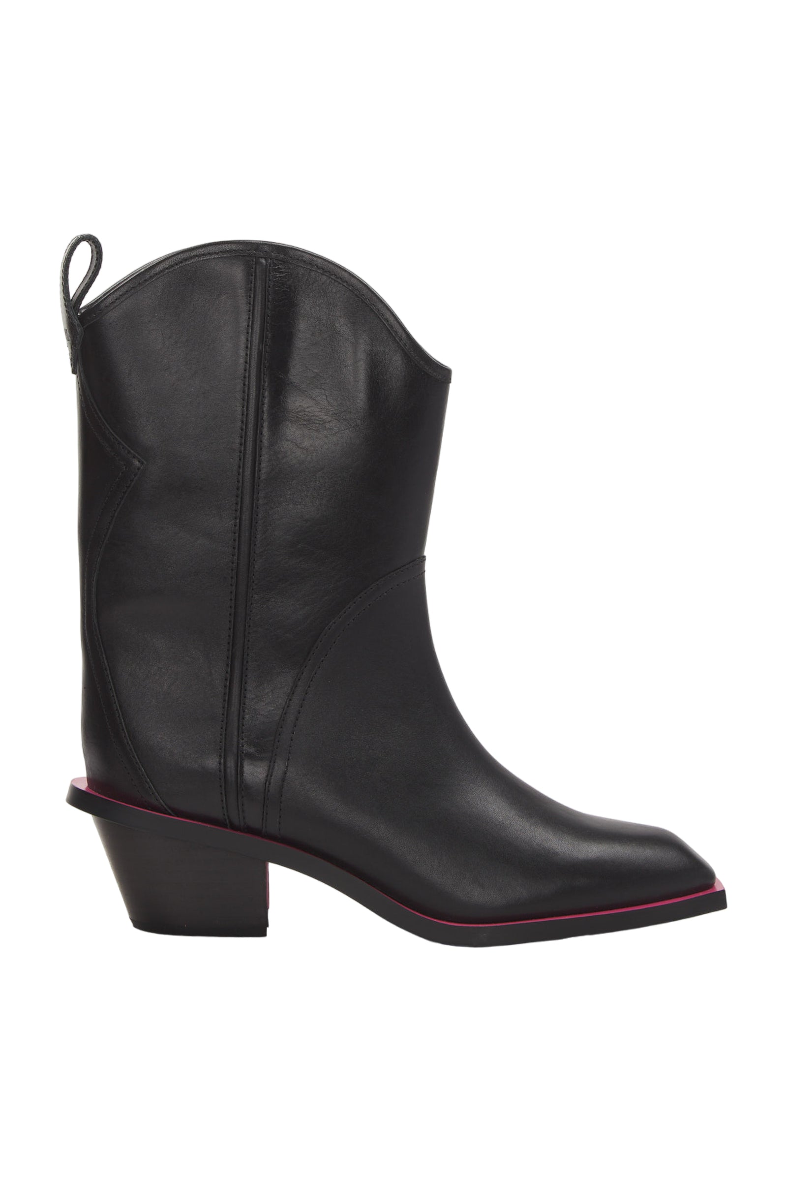 Msgm Stiefel Cowboy Boots Size 39 Schwarz 