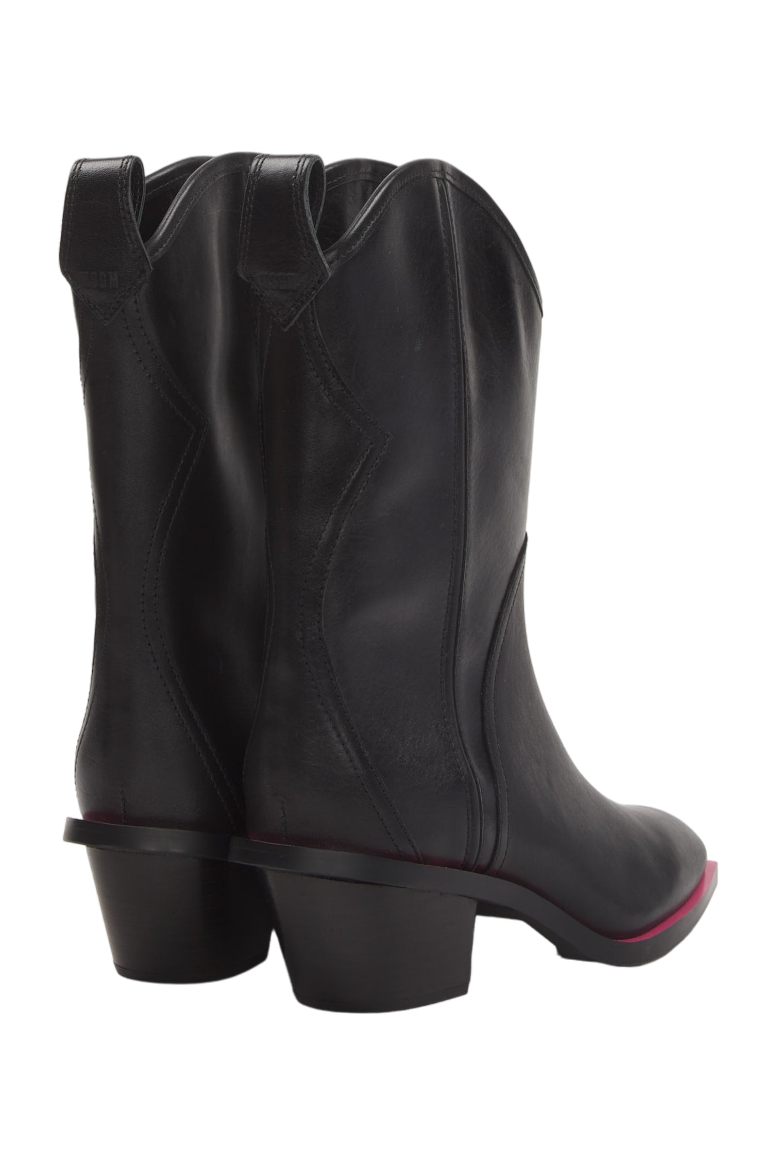 Msgm Stiefel Cowboy Boots Size 39 Schwarz 