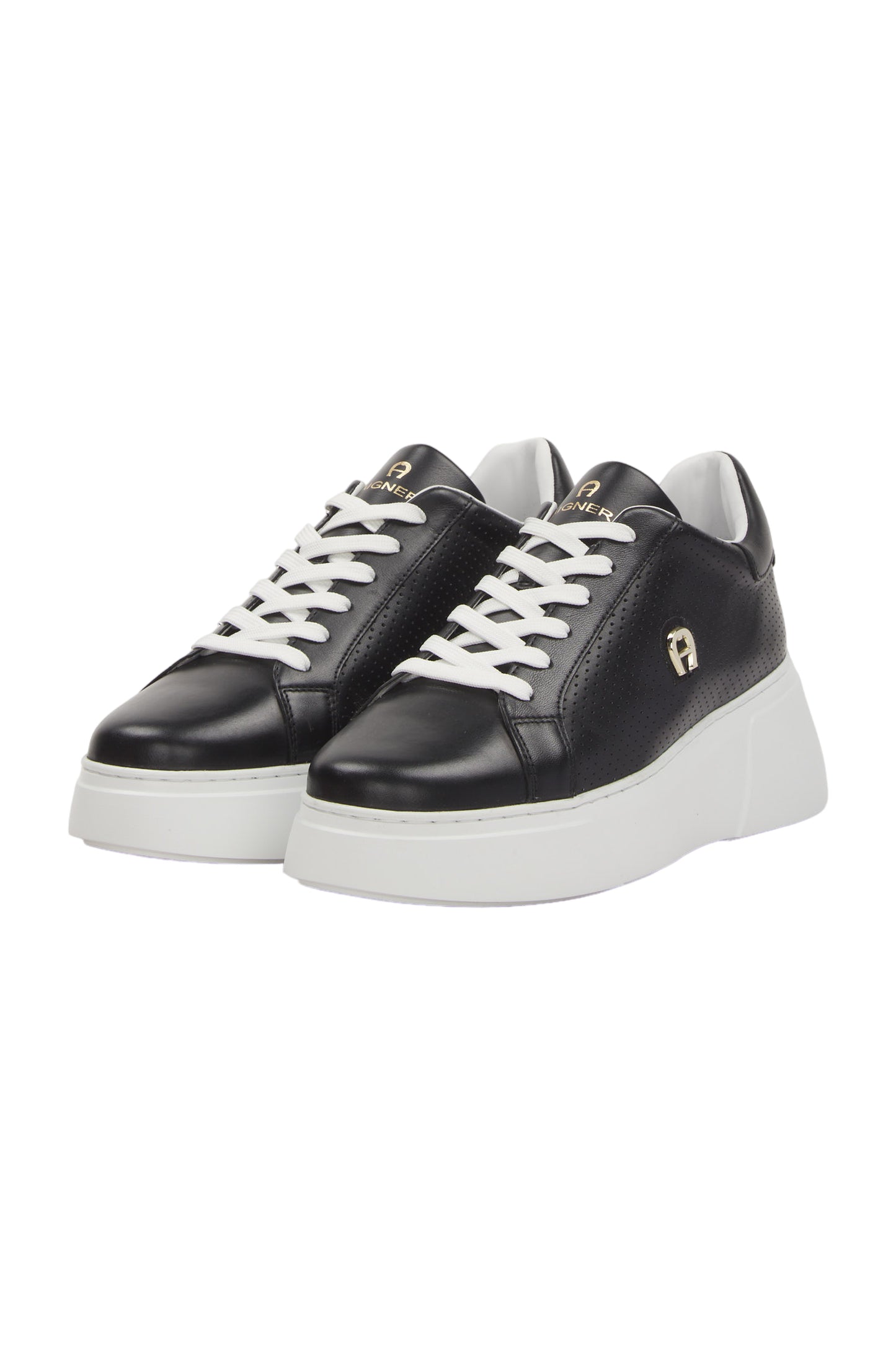 Aigner Sneakers Size 40 Schwarz 