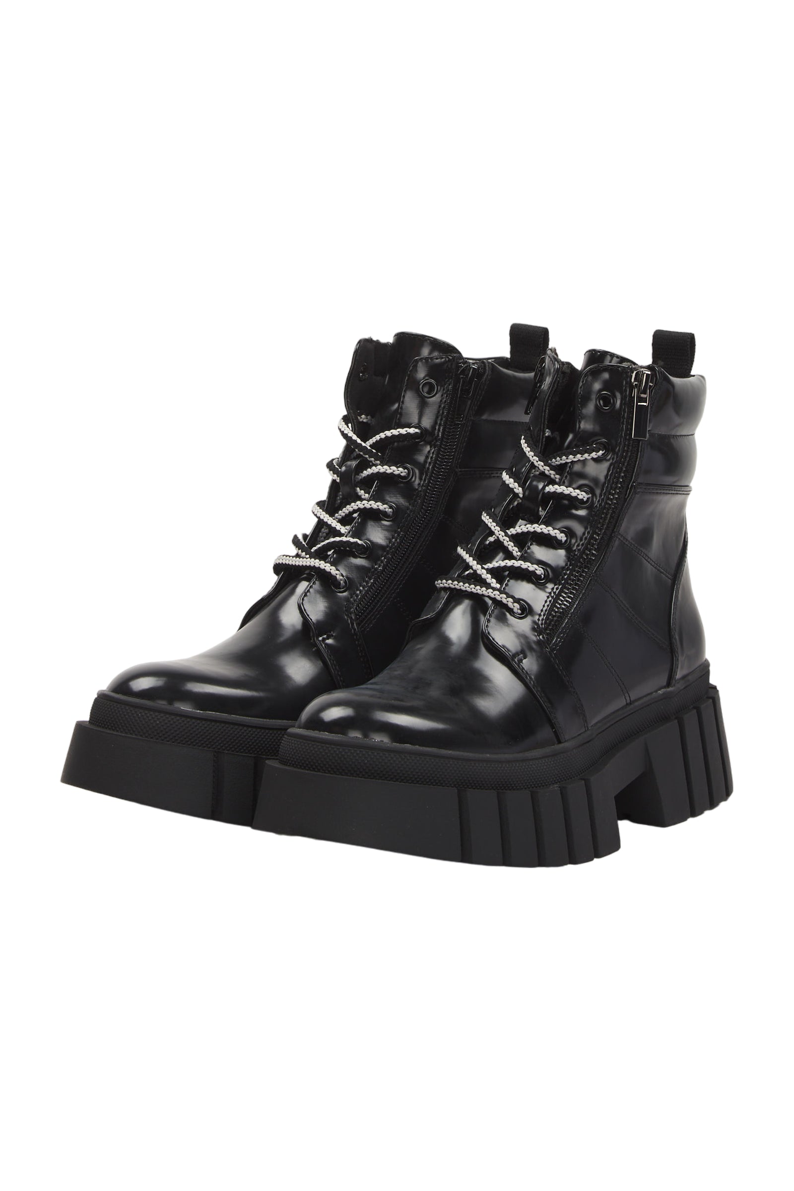 Steve Madden Schnürstiefeletten Size 38 Schwarz 