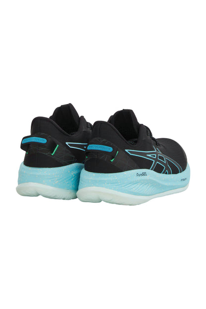 ASICS Herren GEL-KAYANO 31 LITE-SHOW Laufschuhe -Black/Digital Aqua