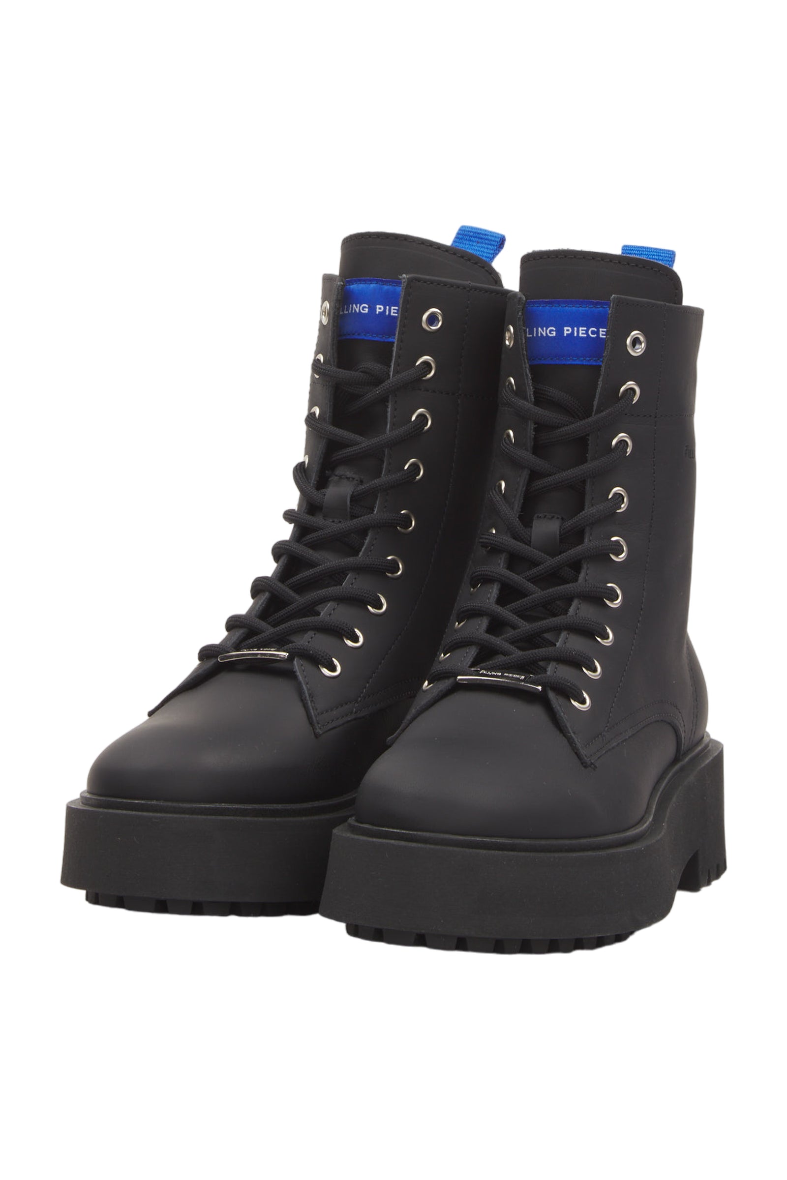 Filling Pieces Schnürstiefeletten Size 38 Schwarz 