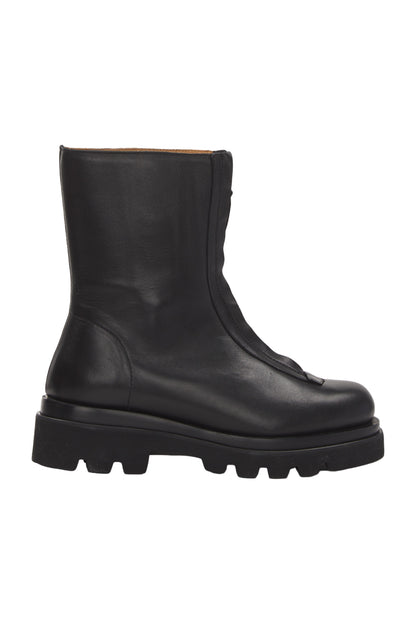 Toral Stiefel mit Reißverschluss Zipper Size 38 Schwarz 