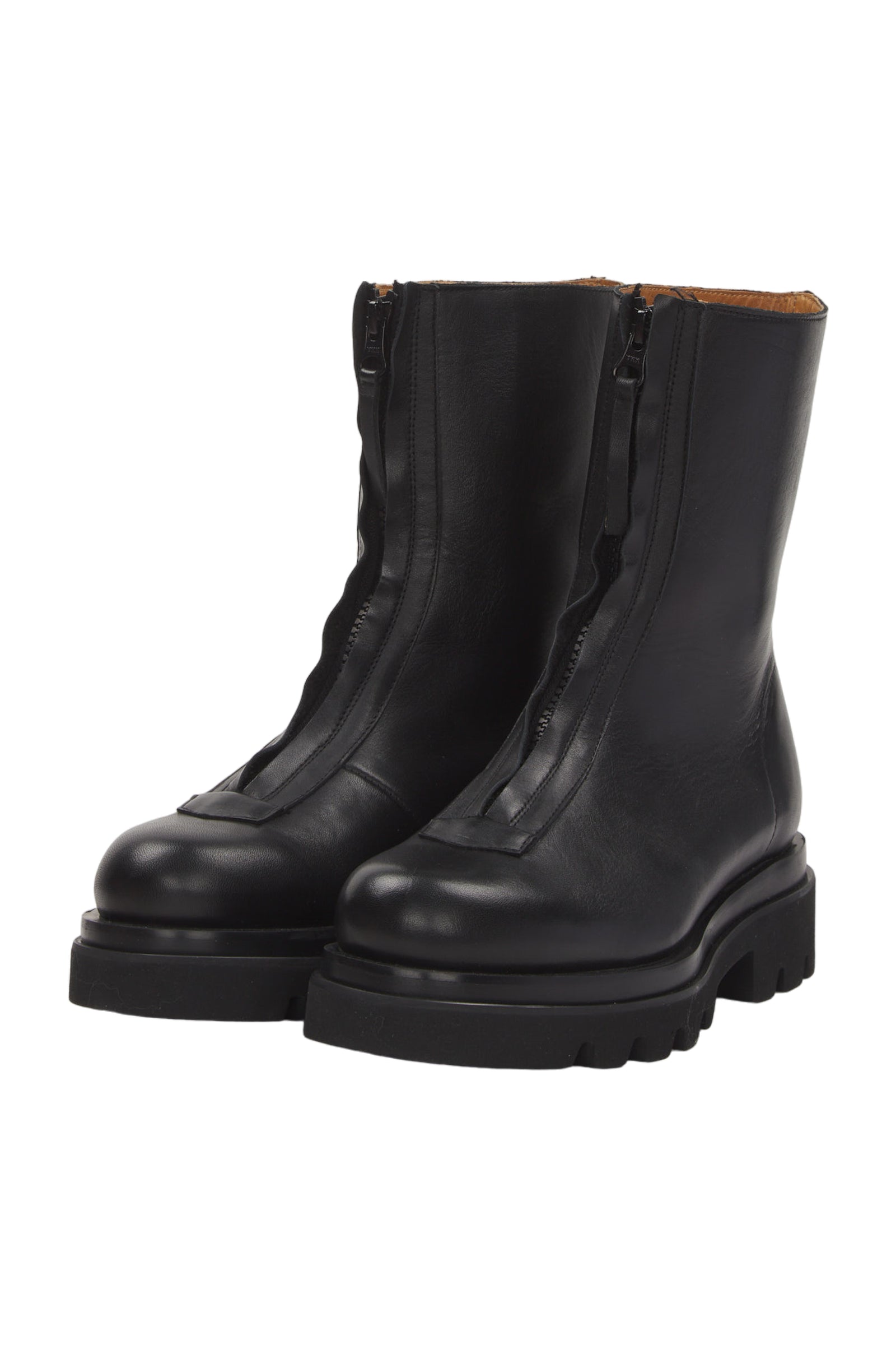 Toral Stiefel mit Reißverschluss Zipper Size 38 Schwarz 