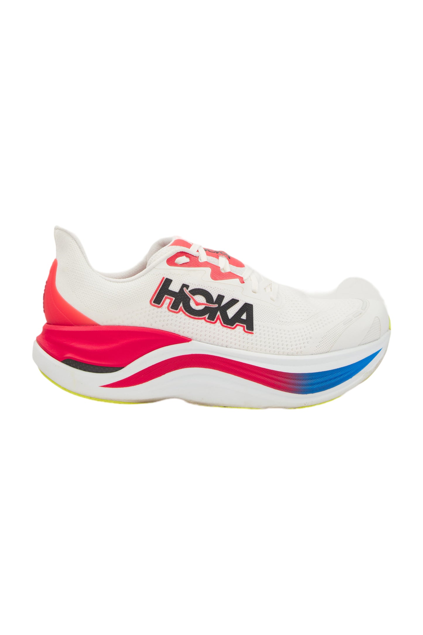 Hoka One One SKYWARD X Laufschuhe Herren - Blanc De Blanc/Virtual Blau