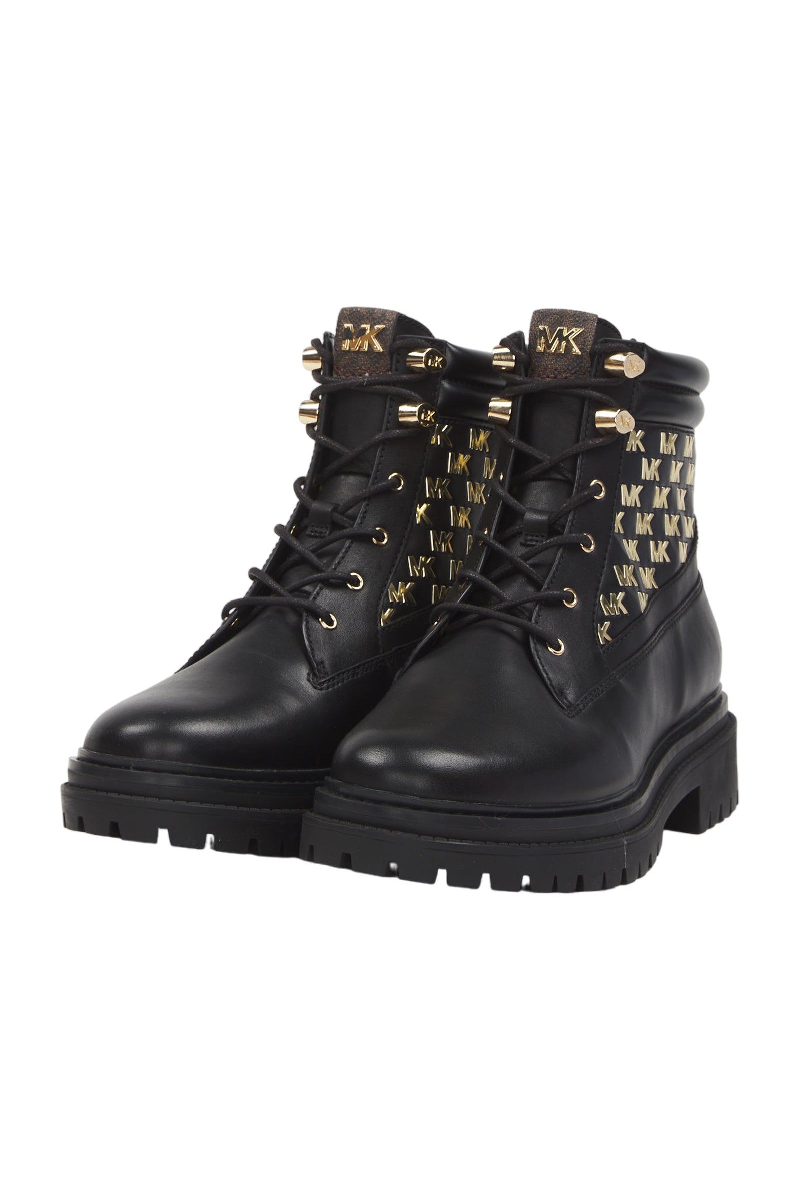 Michael Kors Turner Boots Schnürstiefeletten Size 40 Schwarz 