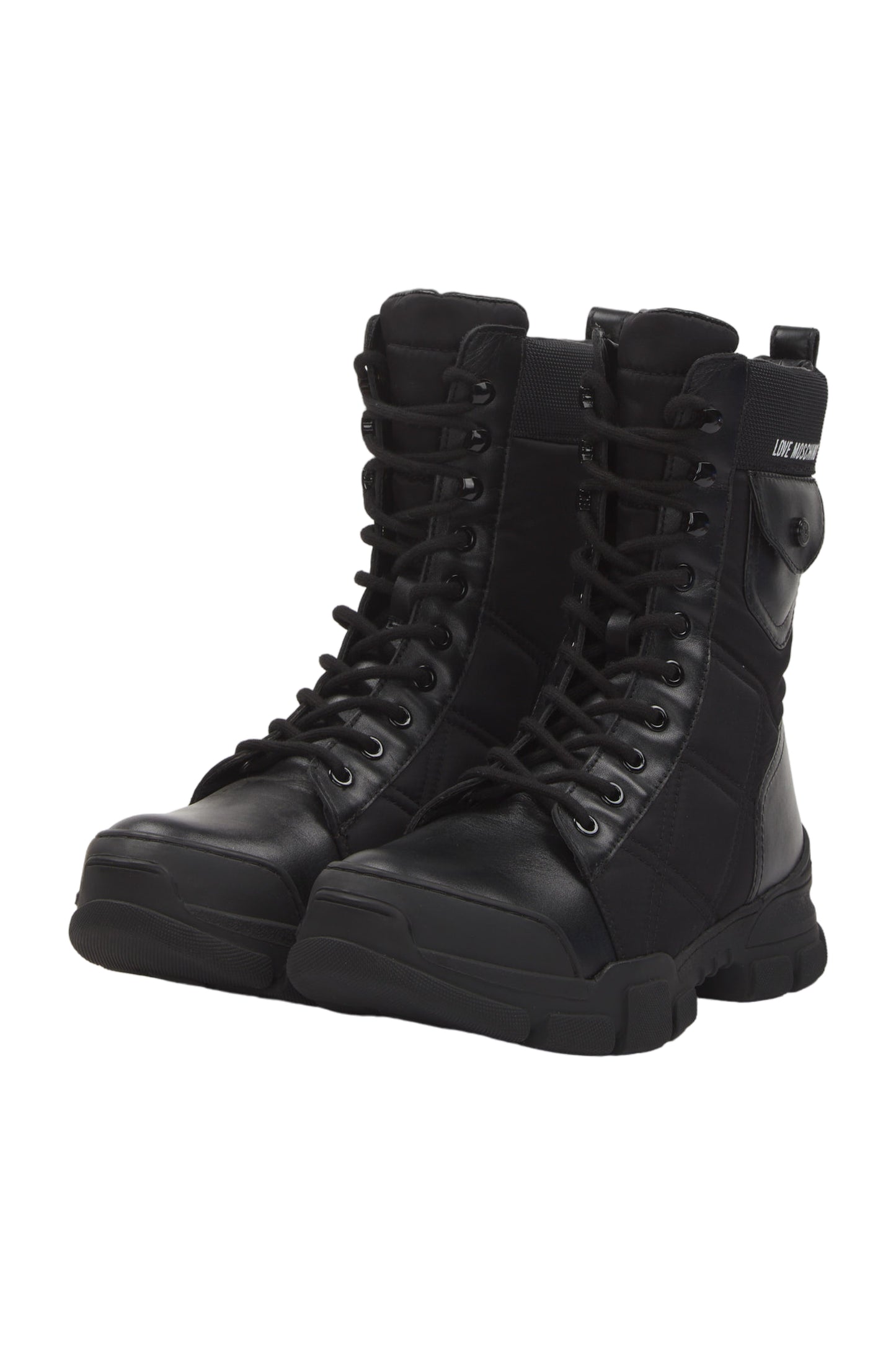 Love Moschino Schnürstiefeletten Size 39 Schwarz 