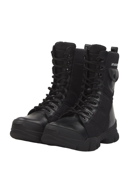 Love Moschino Schnürstiefeletten Size 39 Schwarz 