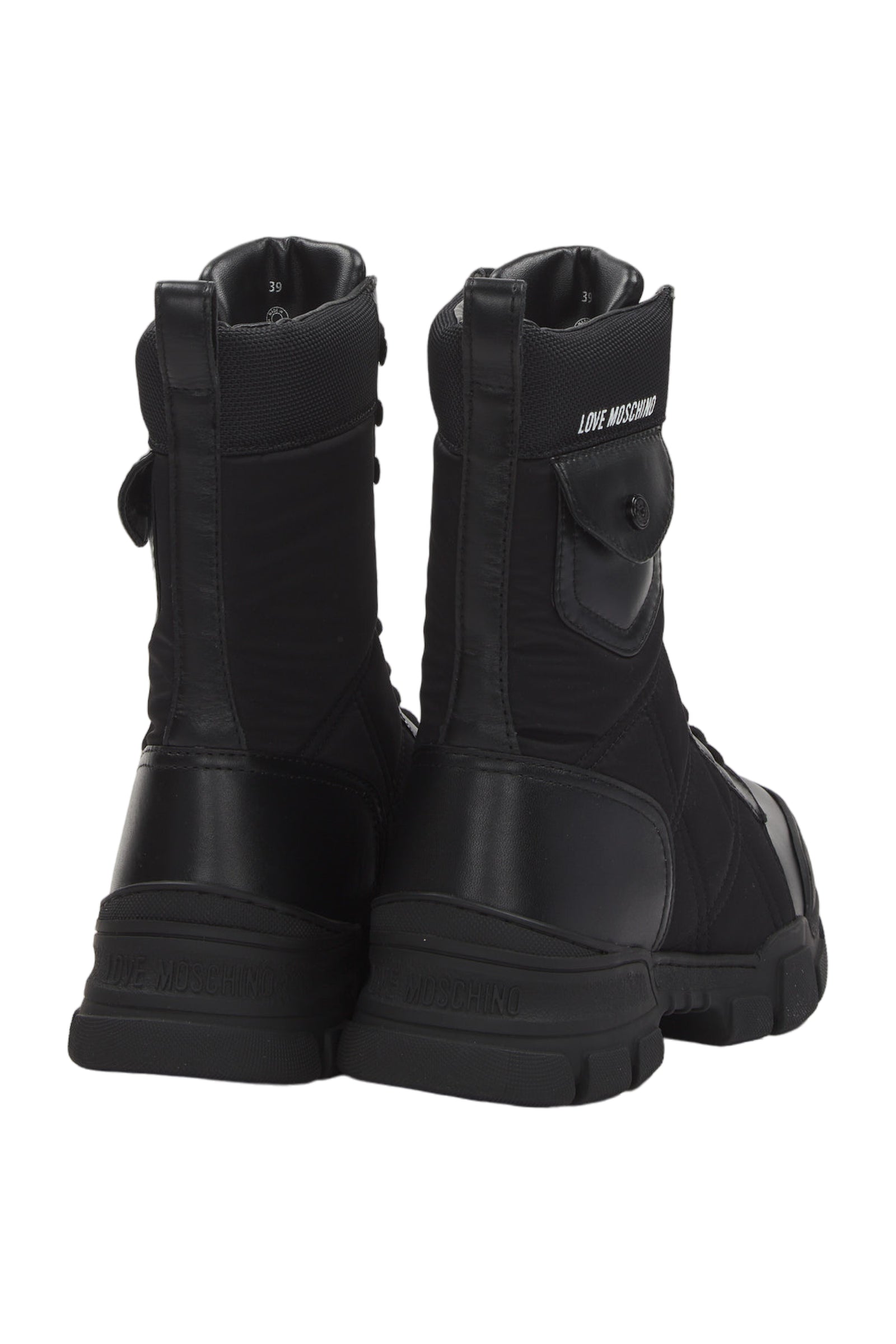 Love Moschino Schnürstiefeletten Size 39 Schwarz 