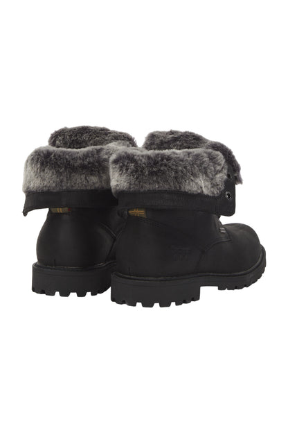 Barbour Schnürstiefeletten Size 39 Schwarz 