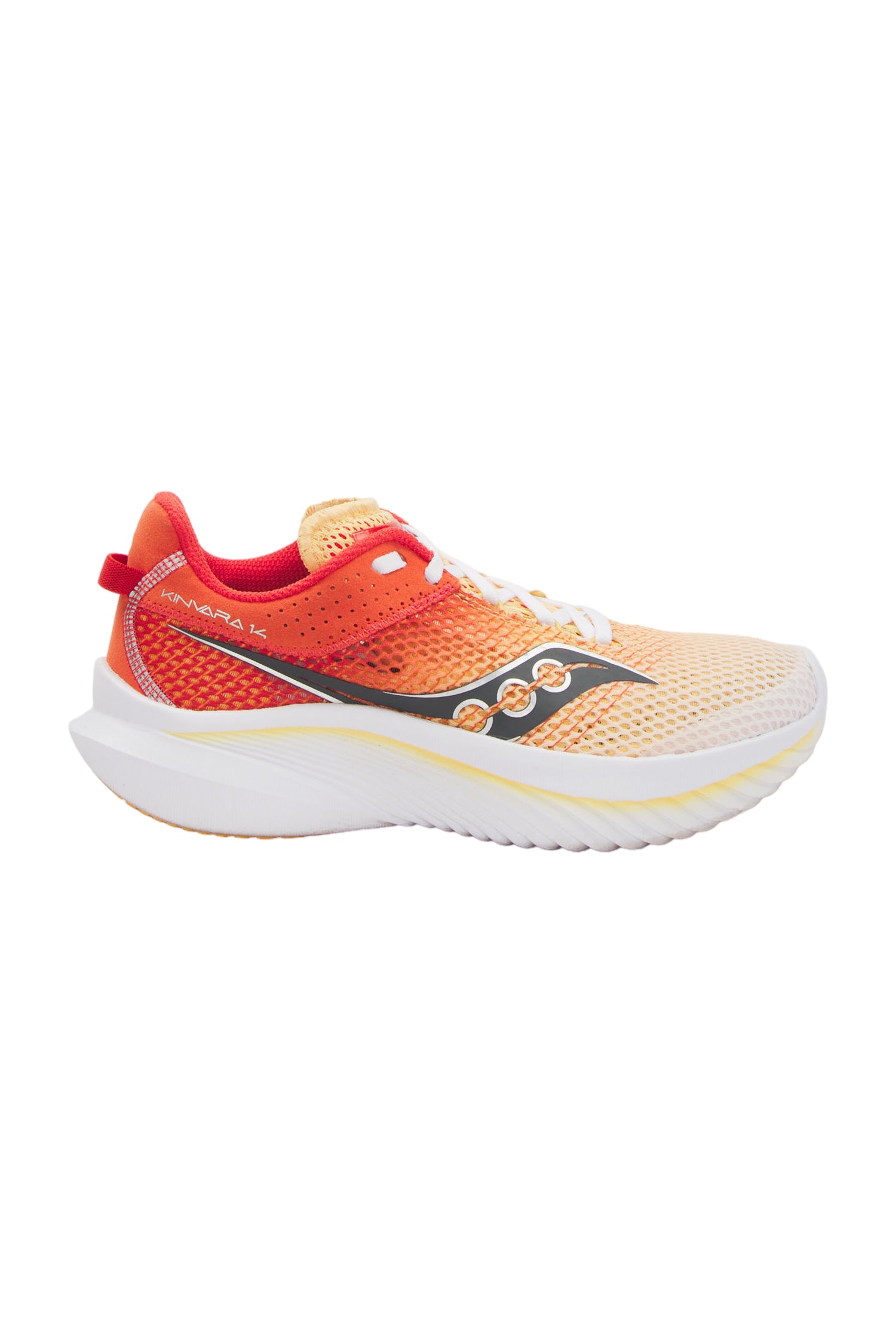 Saucony Kinvara 14 Damen Laufschuhe - White-Vizigold