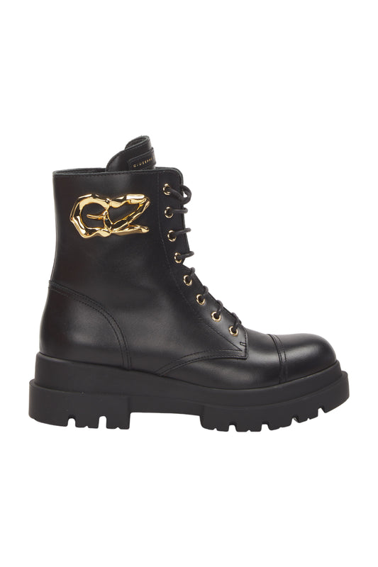 Giuseppe Zanotti Schnürstiefeletten Size 39 Schwarz 