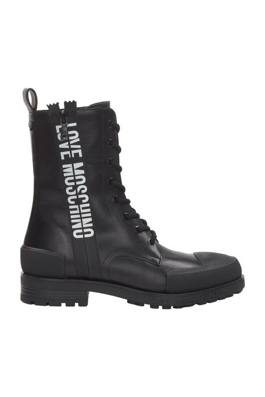 Love Moschino Schnürstiefeletten Size 40 Schwarz 