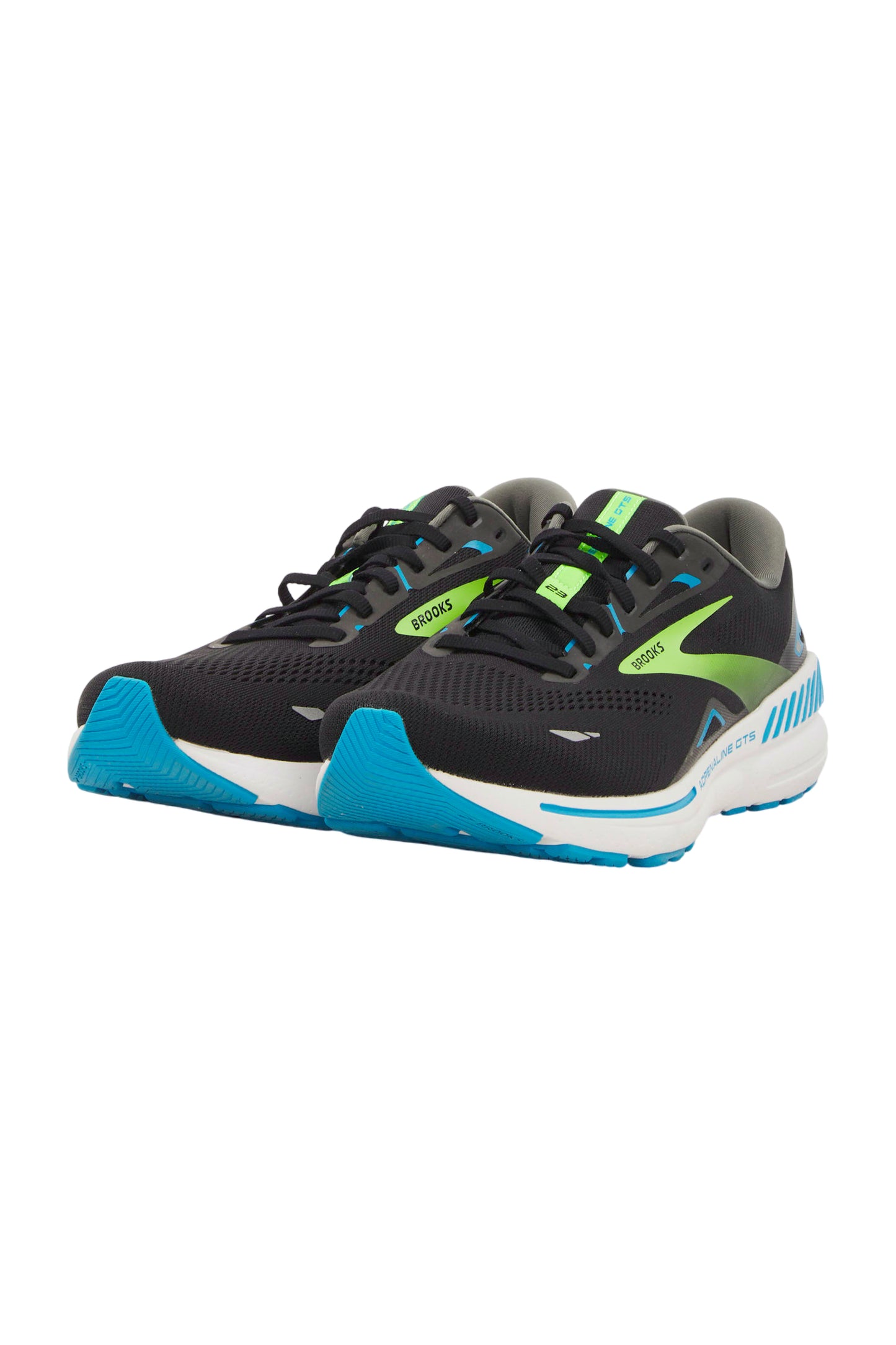 Brooks Adrenaline GTS 23 Herren Laufschuhe - Schwarz/Blau
