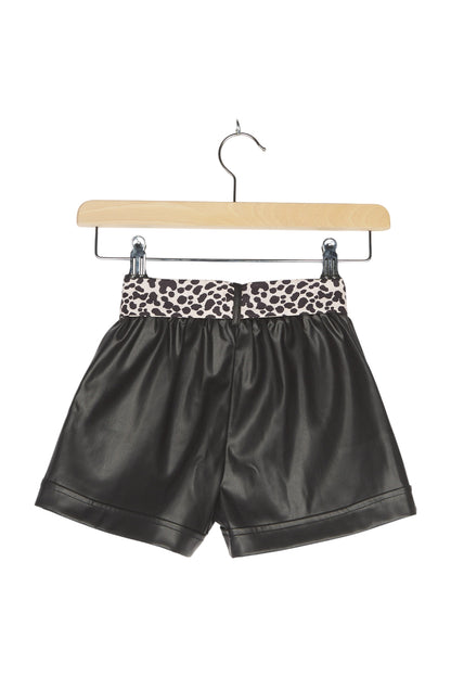 Liu Jo Shorts Ledershorts Leo Print